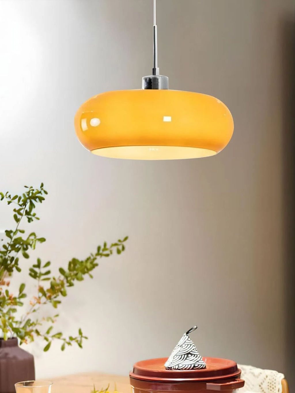 Nordic Metal Bauhaus Glass Pendant Lamp | Souliia