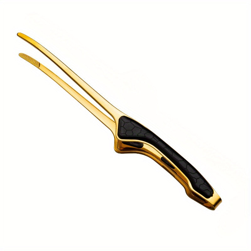 Griptong Stainless Steel Kitchen Tongs — Non-Slip Grip, Heat-Resistant Construction