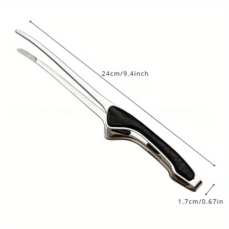 Griptong Stainless Steel Kitchen Tongs — Non-Slip Grip, Heat-Resistant Construction