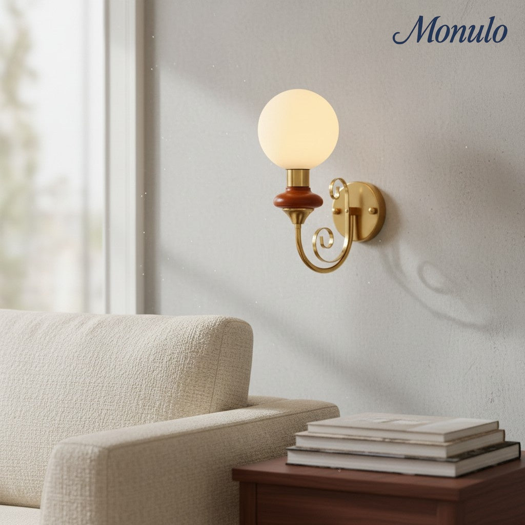 Radiara sculptural vertical metal wall lamp – modern sculptural wall sconce for living room and hallway | Souliia