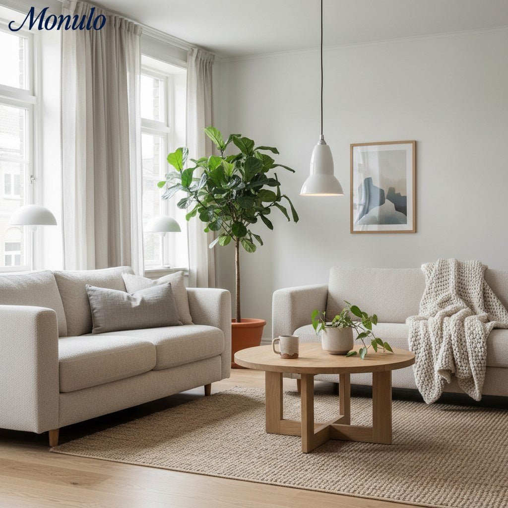 מנורת תלייה גאומטרית ממתכת Modryx – מנורה תלויה אלגנטית לחדר האוכל | סוליאה