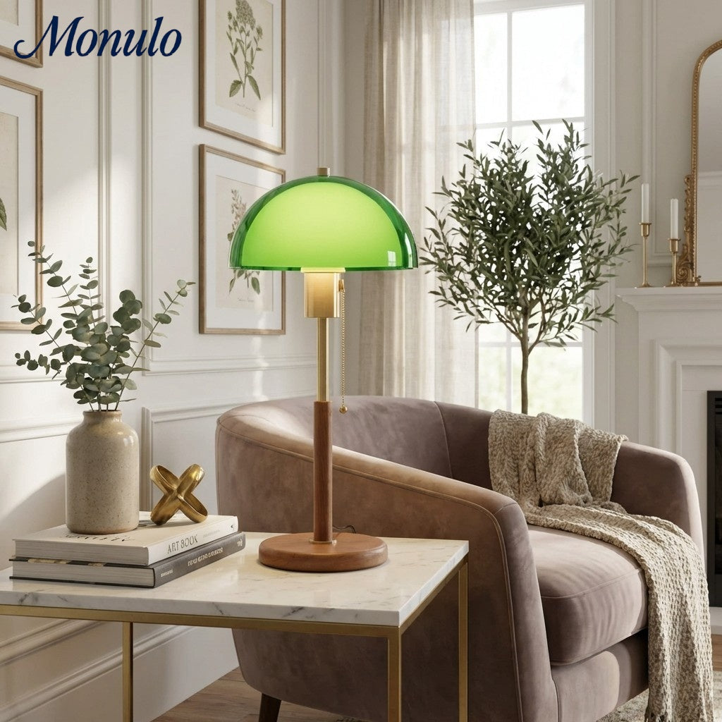 Sunset Afterglow Moderne Akzent-Tischlampe - Retro-Stil Lampe für Schlafzimmer oder Büro | Souliia