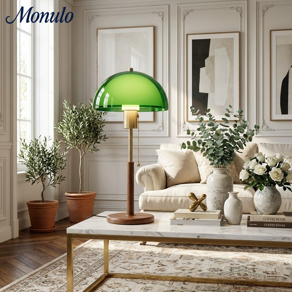Sunset Afterglow Moderne Akzent-Tischlampe - Retro-Stil Lampe für Schlafzimmer oder Büro | Souliia