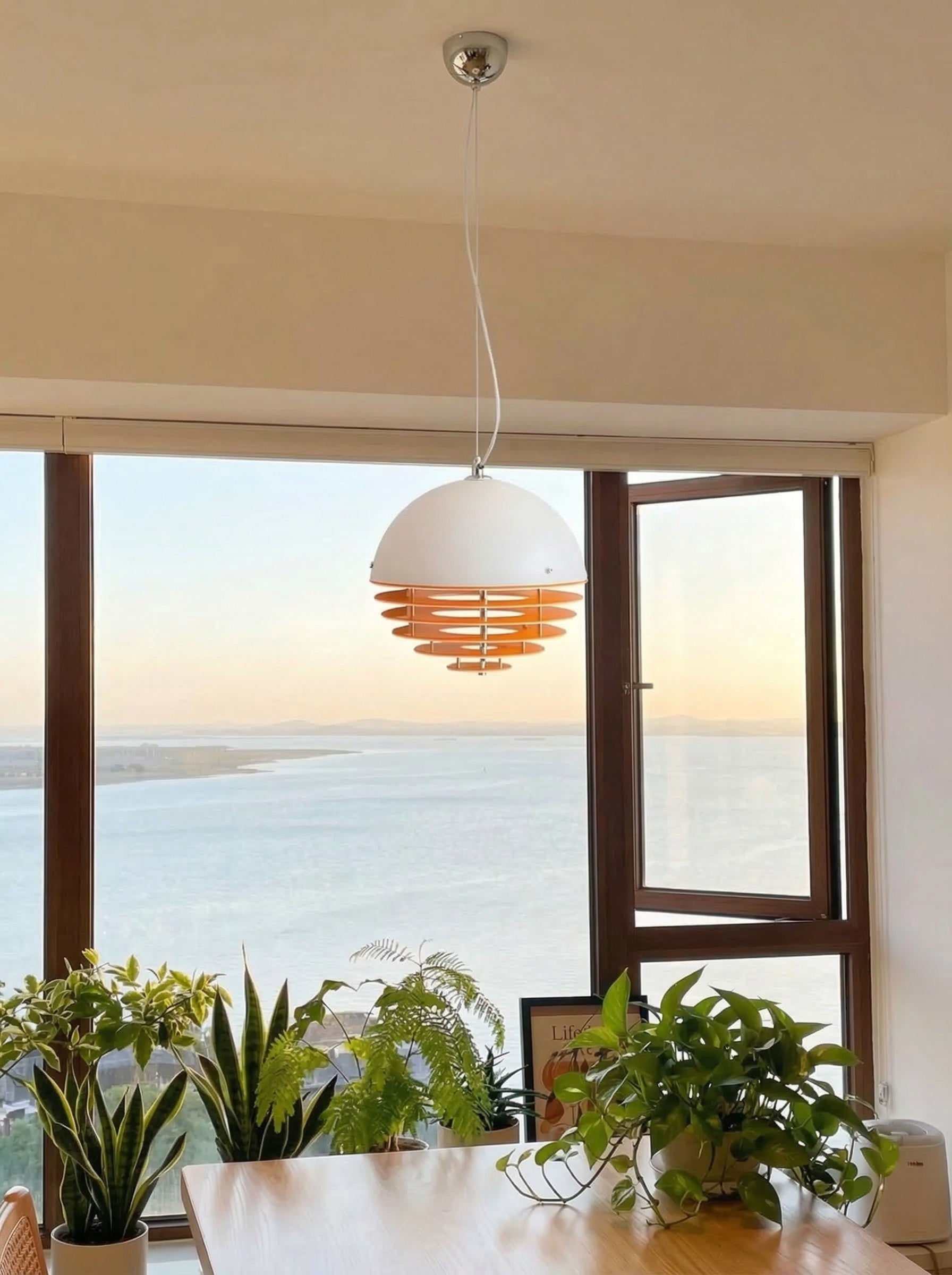 Sunset Pendelleuchte – Emotionale Stimmungsleuchte im Bauhaus-Design - AFTERGLOW S1 | Souliia