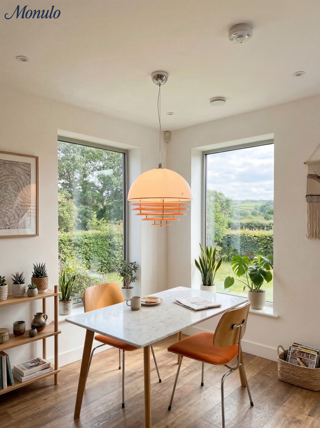 Sunset Pendelleuchte – Emotionale Stimmungsleuchte im Bauhaus-Design - AFTERGLOW S1 | Souliia