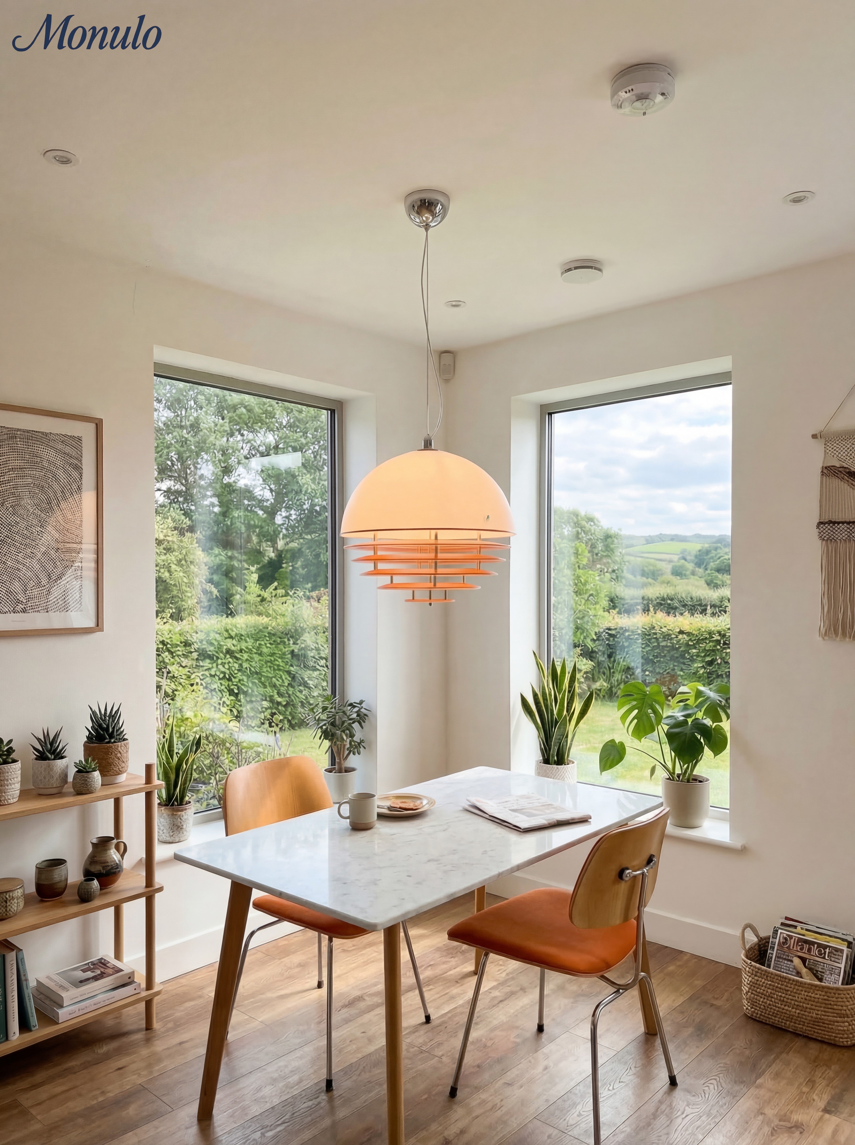Sunset Pendelleuchte – Emotionale Stimmungsleuchte im Bauhaus-Design - AFTERGLOW S1 | Souliia