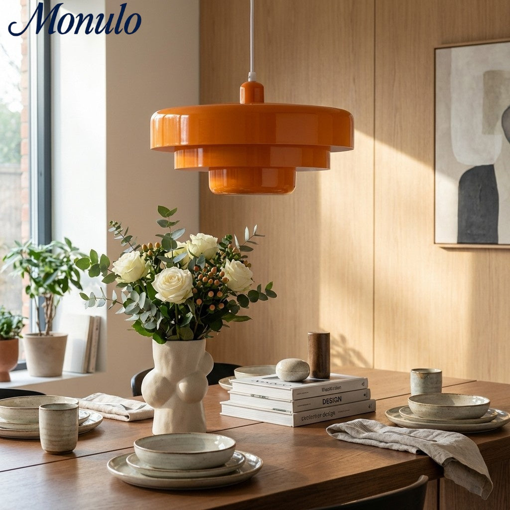 Malero Macaron Stil Pendelleuchte Minimalistische Form - Lounge-Beleuchtung N52 | Souliia