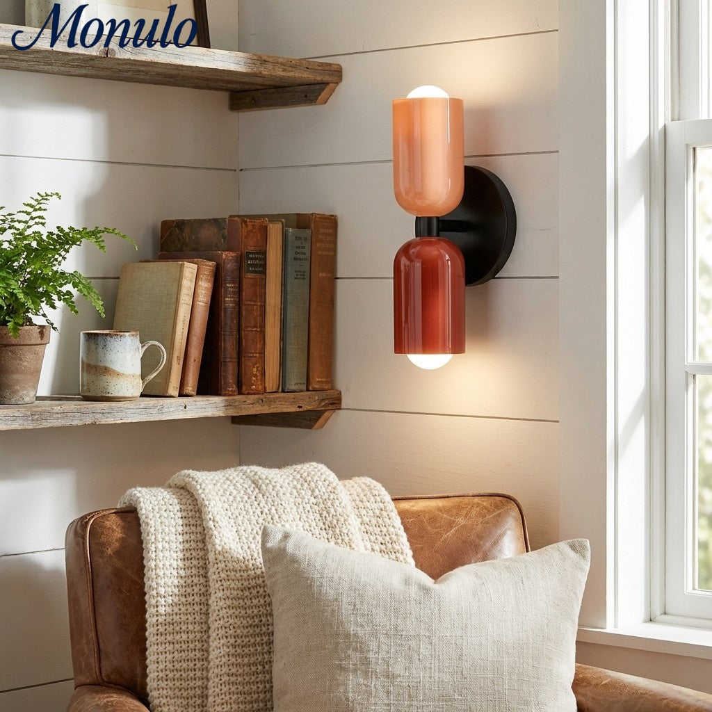 Symra Dual-Flow Metall-Wandleuchte nordisch minimalistischer Stil - Beleuchtung für Innenräume N47 | Souliia