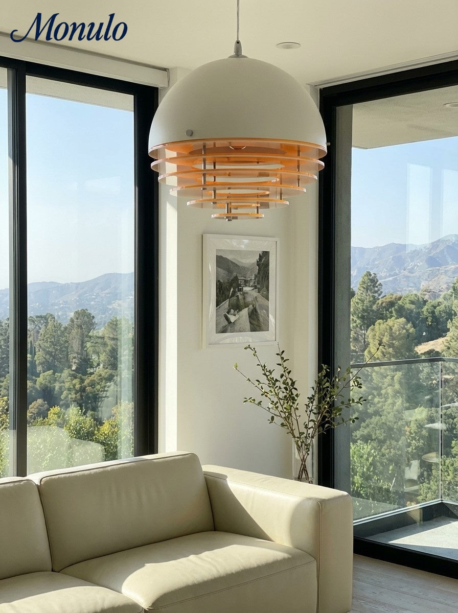 Sunset Pendelleuchte – Emotionale Stimmungsleuchte im Bauhaus-Design - AFTERGLOW S1 | Souliia