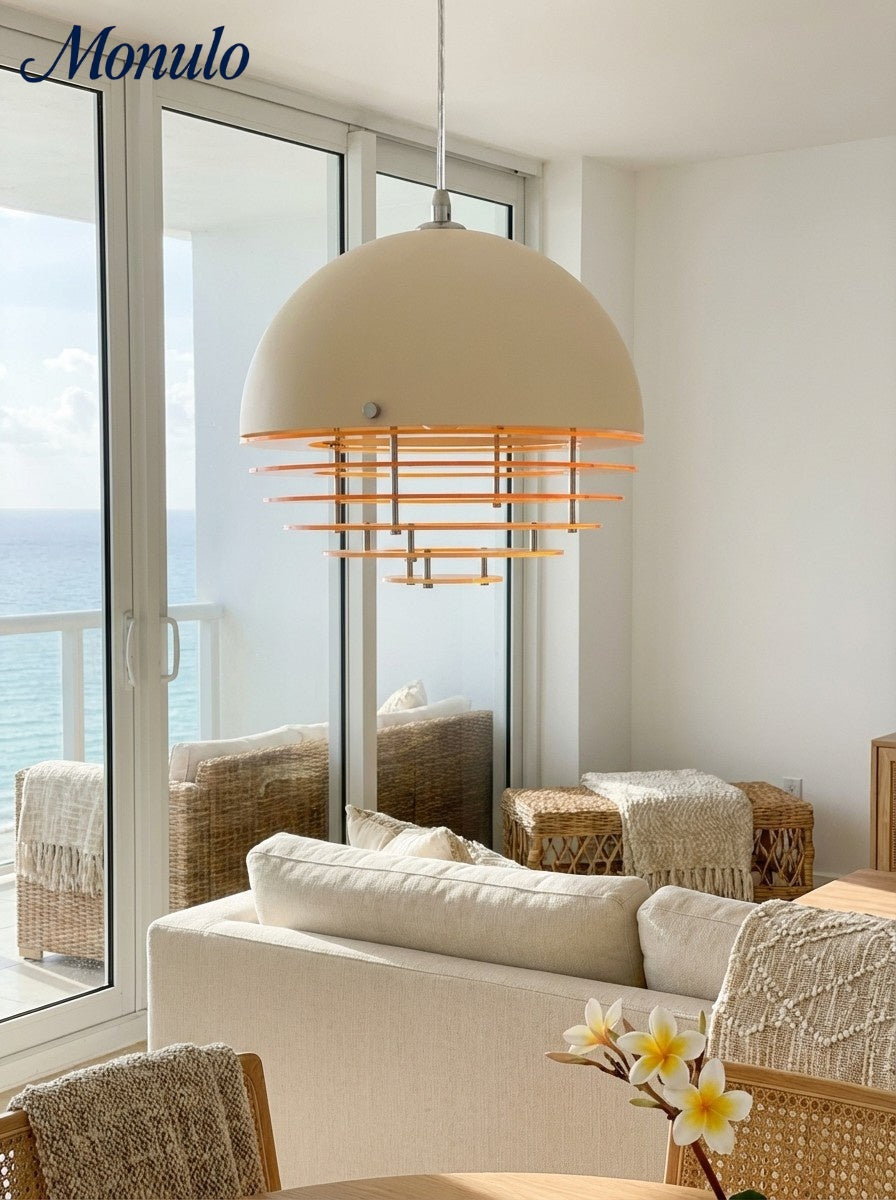 Sunset Pendelleuchte – Emotionale Stimmungsleuchte im Bauhaus-Design - AFTERGLOW S1 | Souliia