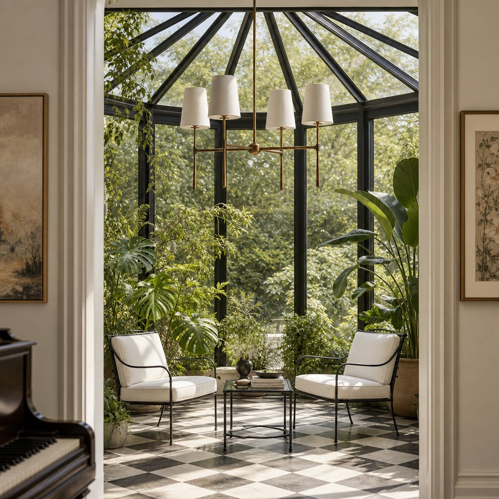 Rhodes Round Chandelier | Souliia