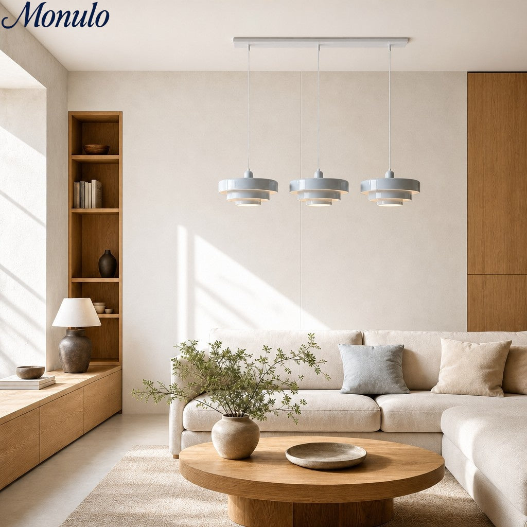 Malero Macaron Stil Pendelleuchte Minimalistische Form - Lounge-Beleuchtung N52 | Souliia