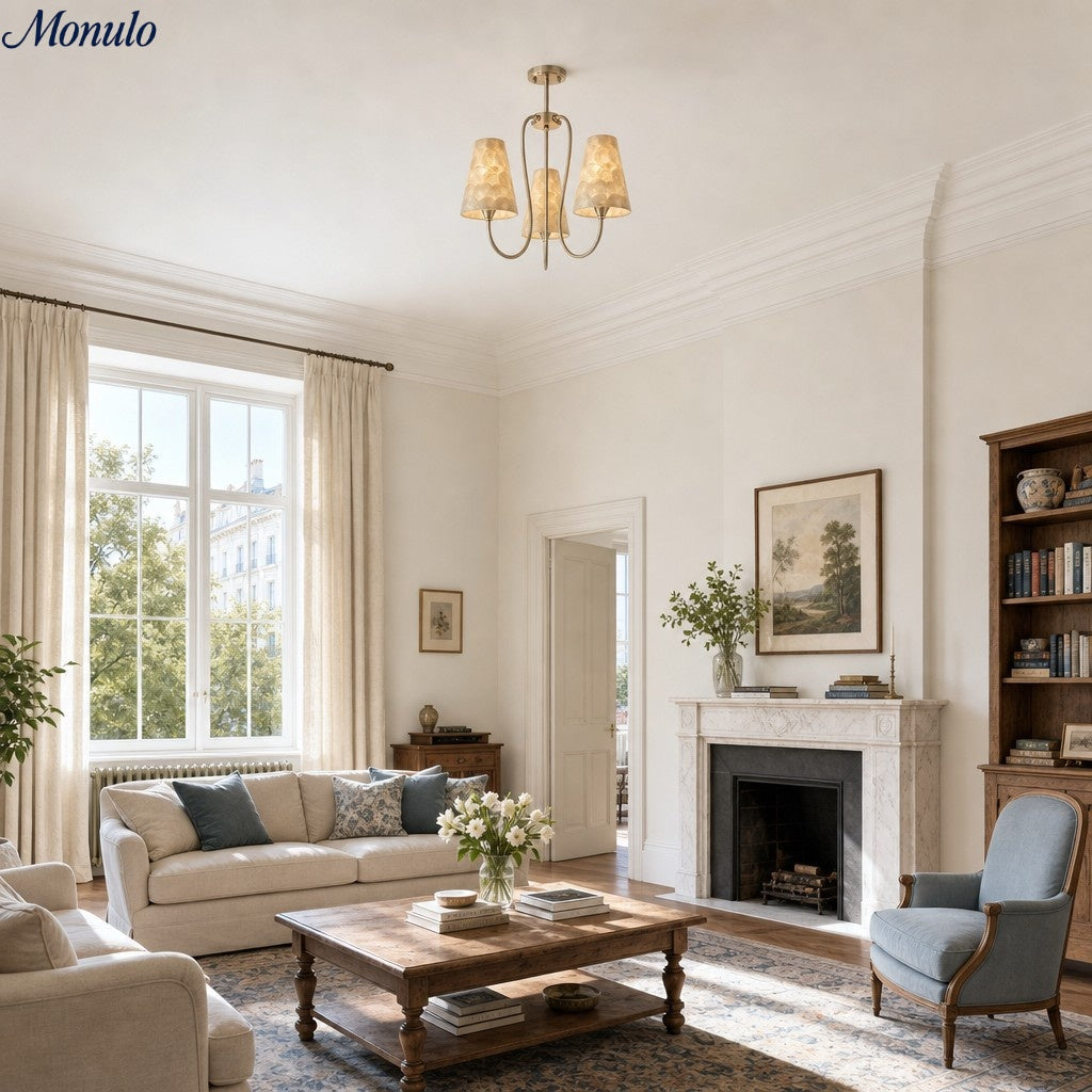 Sculptural Multi Head Pendant Chandelier for Refined Home Interiors | Souliia