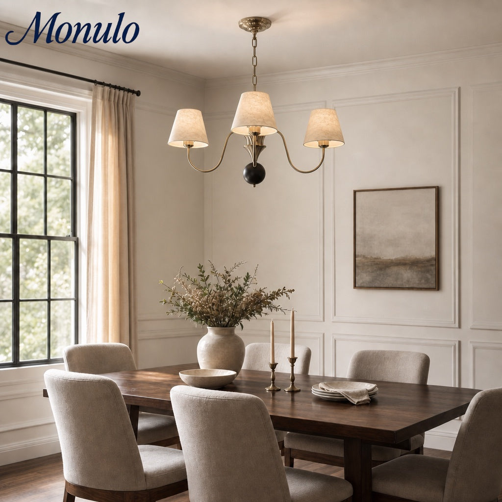 Sculptural Branch Form Coastal Chandelier for Dining Room Accent Lighting | Souliia