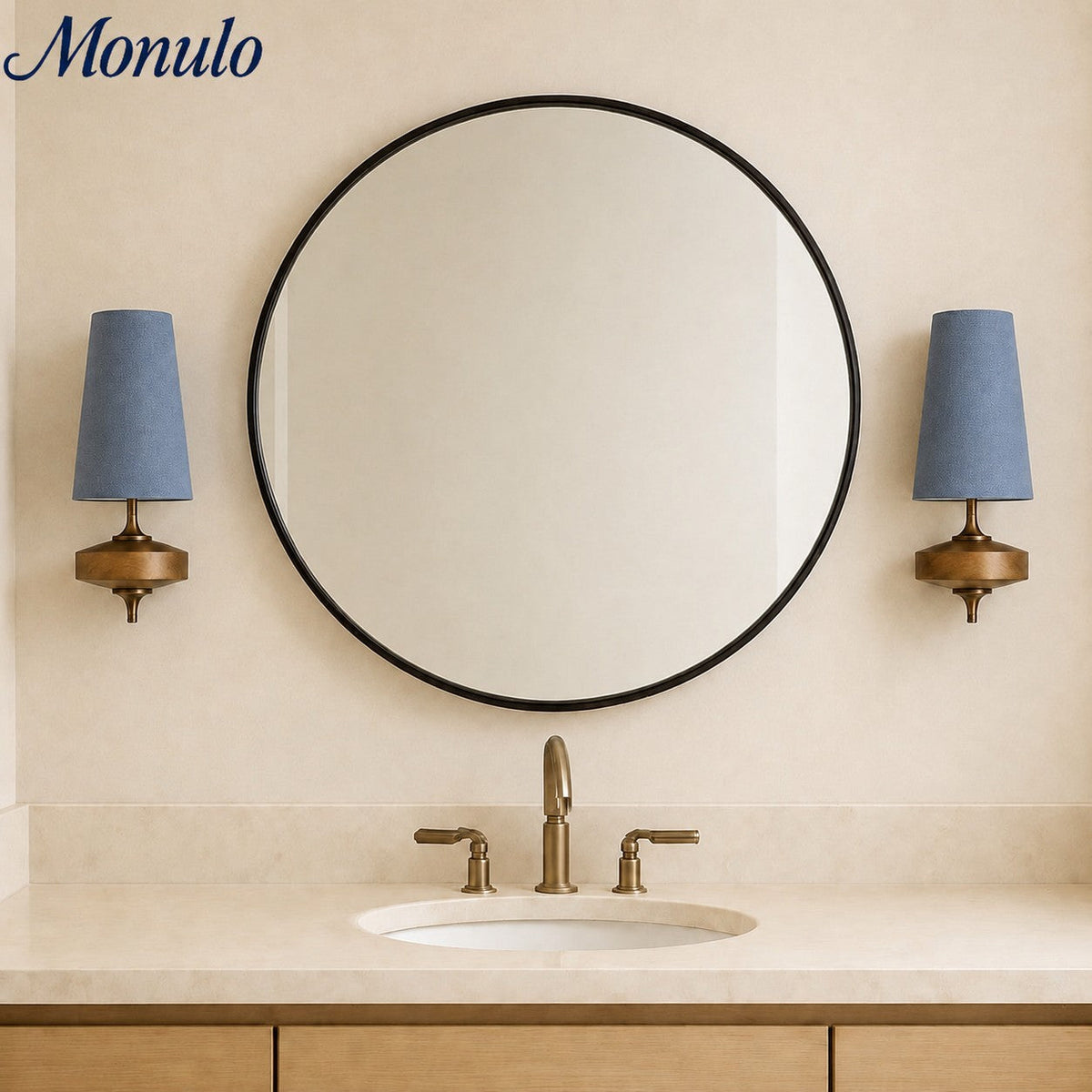 Rowan Retro Fabric Shade Wall Sconce – Classic Fabric Lighting For Bedroom | Souliia