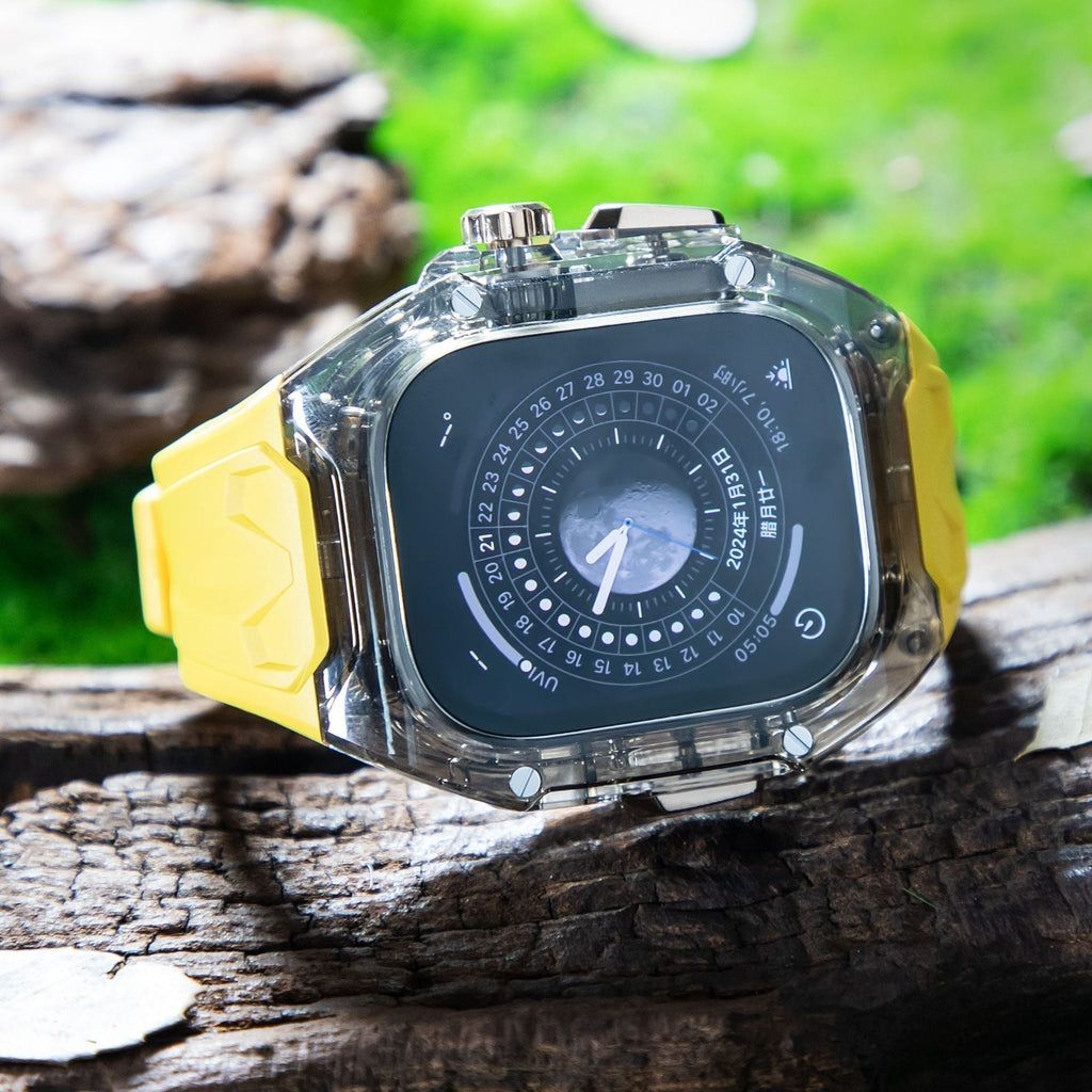 IceNova Polycarbonate Silicone Case — Apple Watch Series Shell and Strap Cover