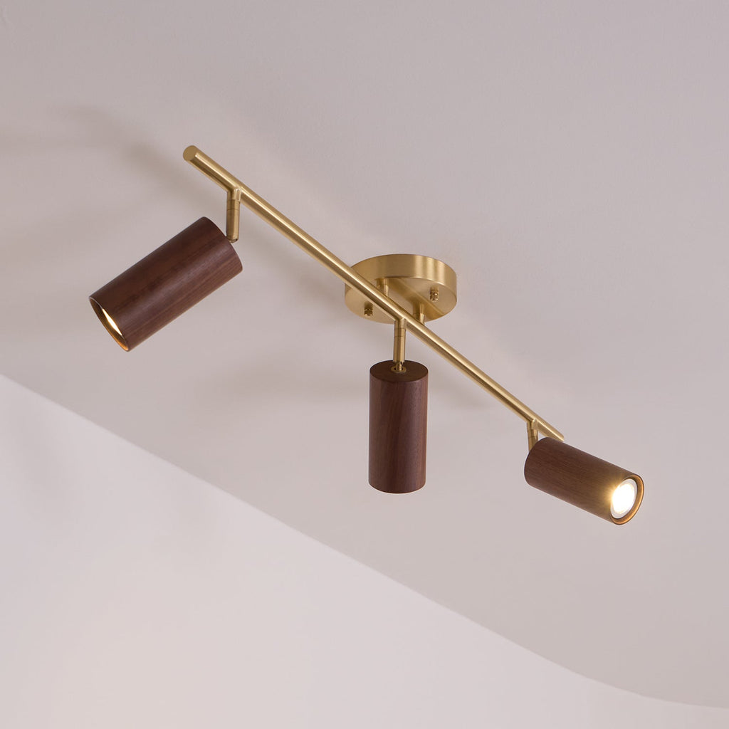 Thio Wooden Track Lighting | Souliia