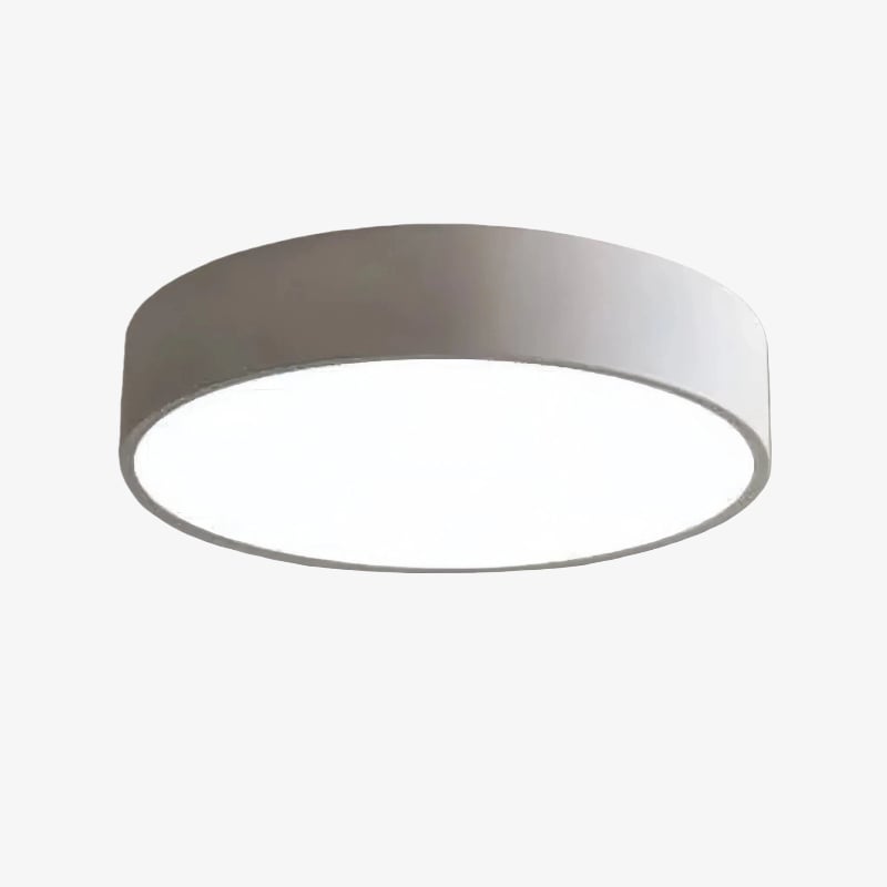 Rondi Minimalist Round LED Ceiling Light - Circular Iron Design for Living Room and Bedroom | Souliia