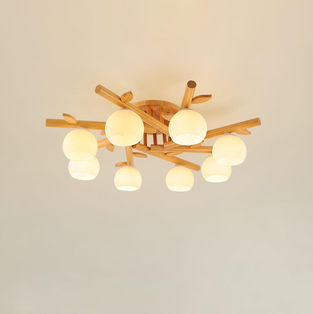 Tinsley Holz Deckenleuchte | Souliia