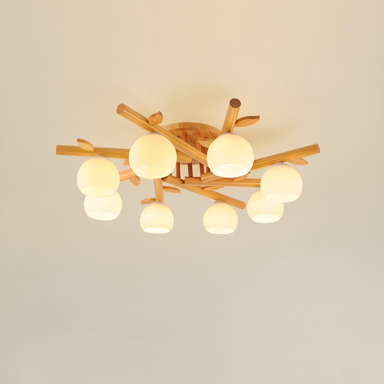 Tinsley Holz Deckenleuchte | Souliia