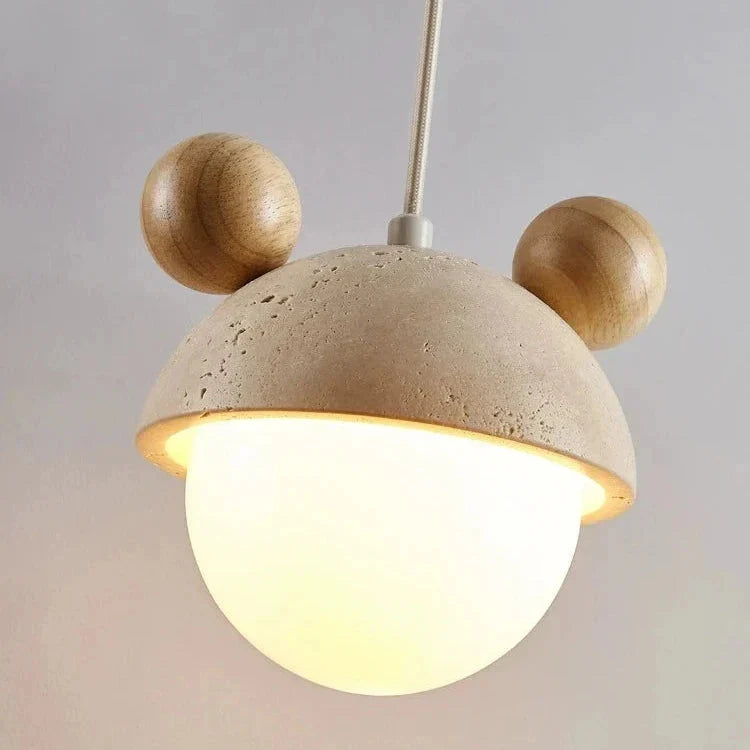 Travertin Micky Pendelleuchte | Souliia
