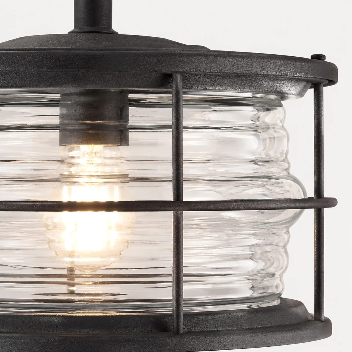 Outdoor Glass Ceiling Lantern | Souliia