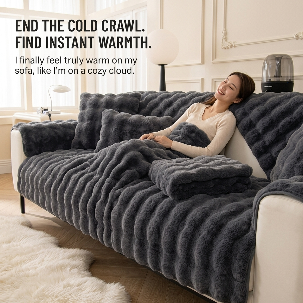 VelvEase Winter Covers — Turn Your Sofa into a Warm, Scratch-Free Haven All Season Long - Souliia