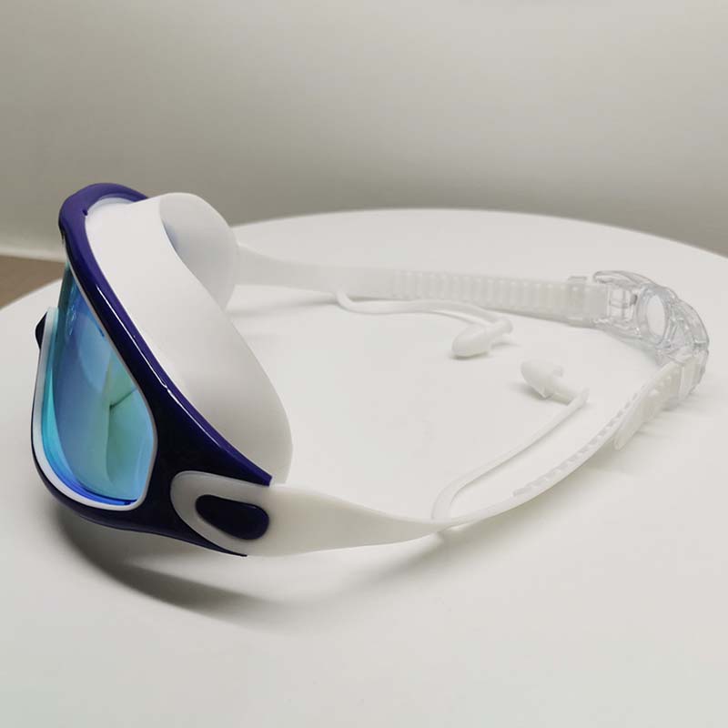 Wide View Anti-Fog Swim Goggles