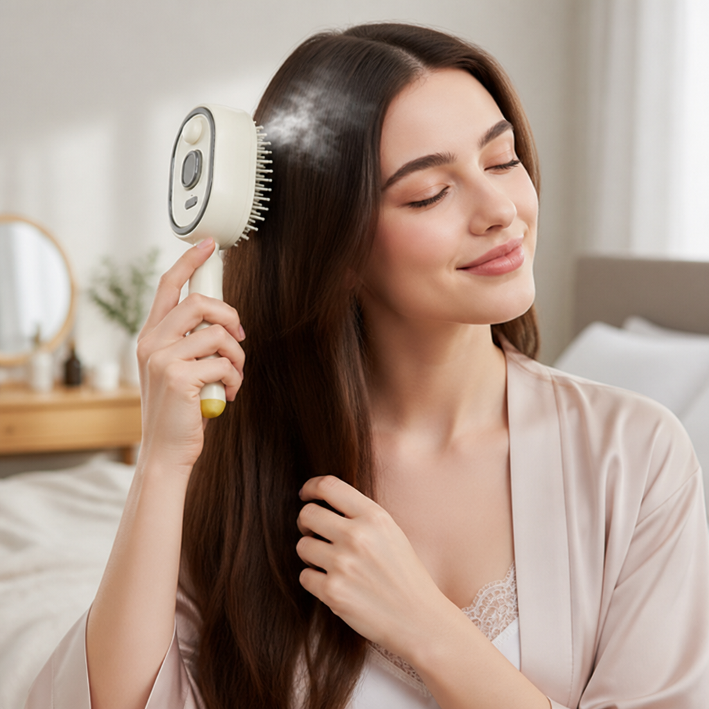 RevitaSilk Scalp Massager Comb — Muuta jokainen veto silkinpehmeiksi, stressittömiksi hiuksiksi - Souliia