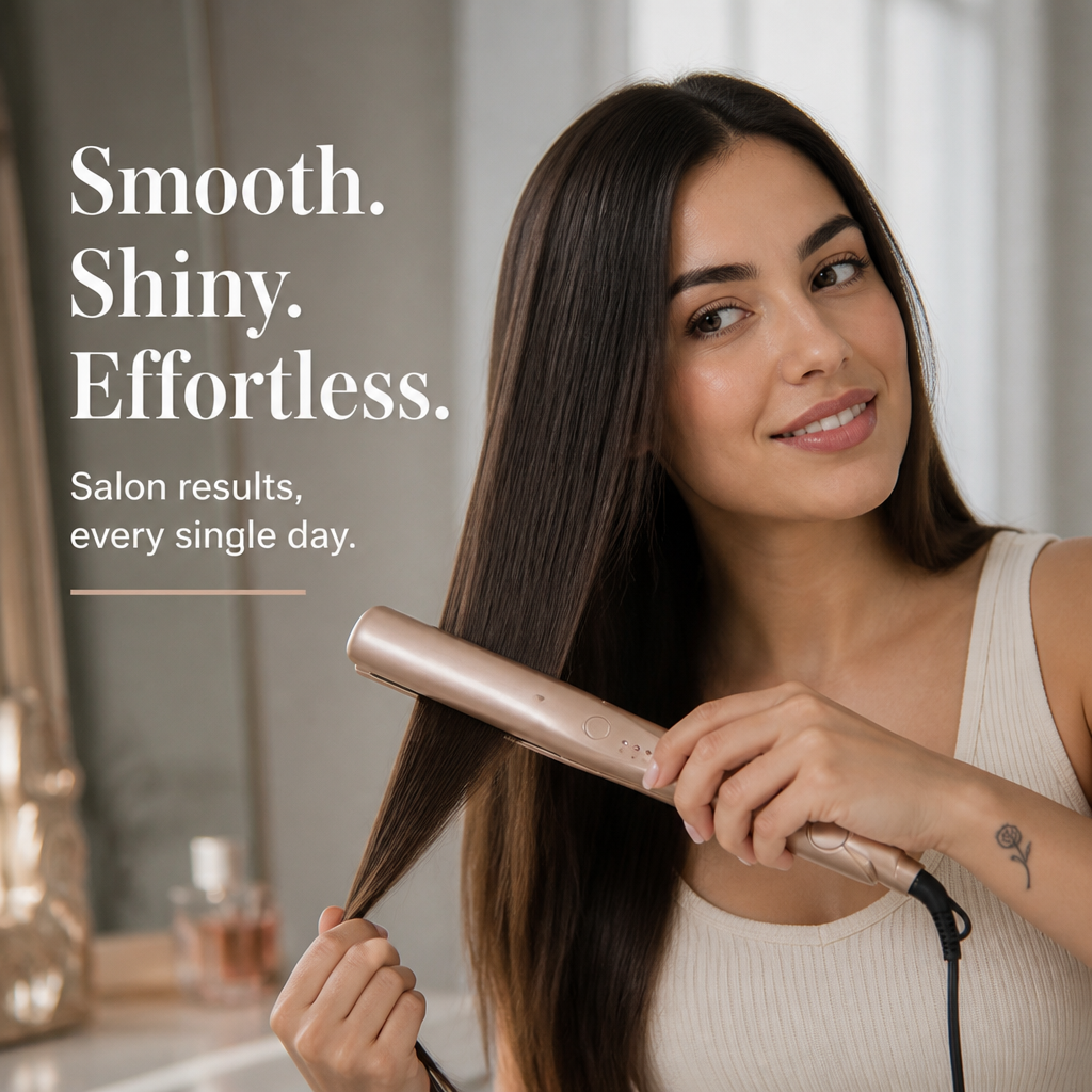 VeronaLuxe — Straighten, Curl & Shine With One Gold Wand in Minutes - Souliia