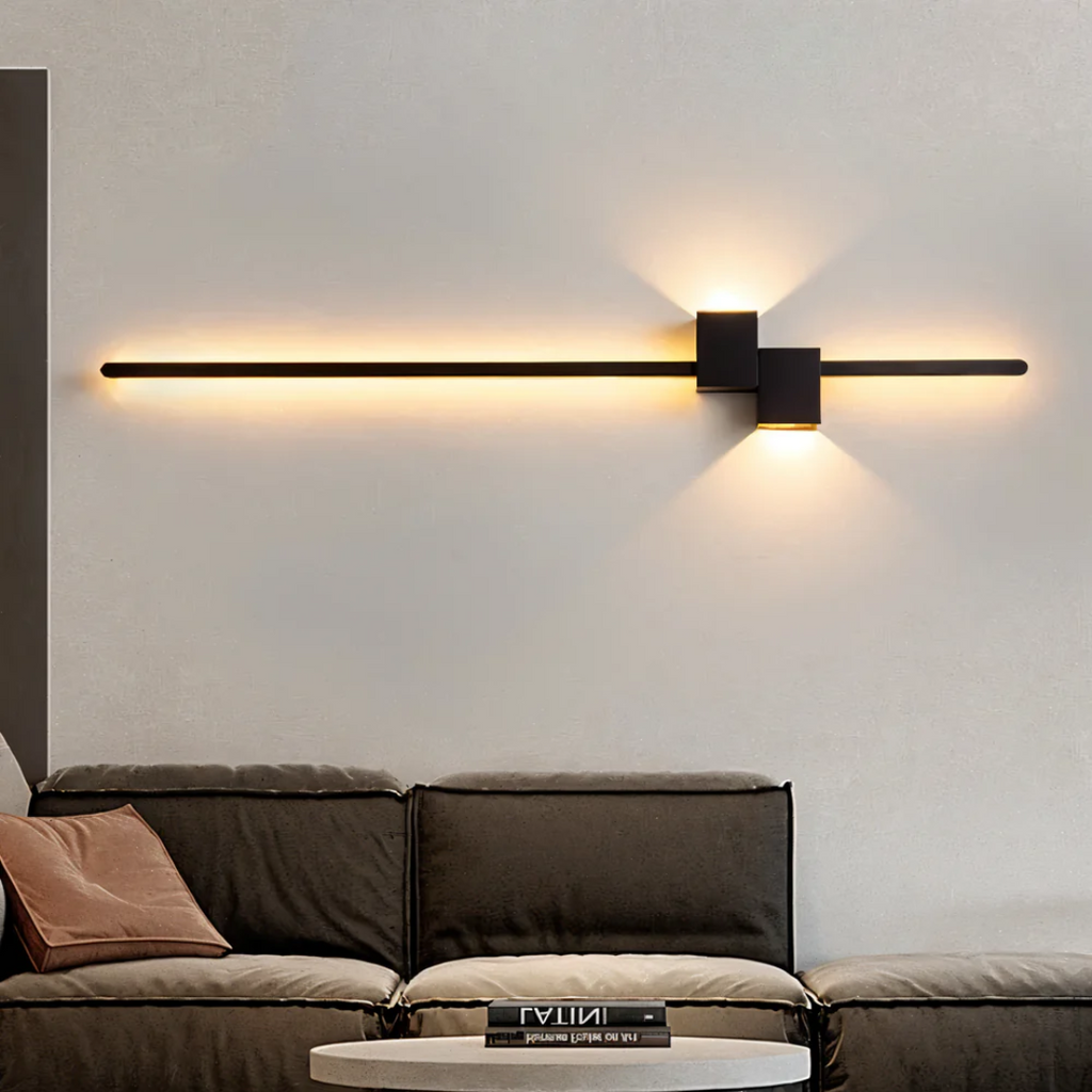 LumiNova Minimalist LED Wall Light — Clean Contemporary Silhouette