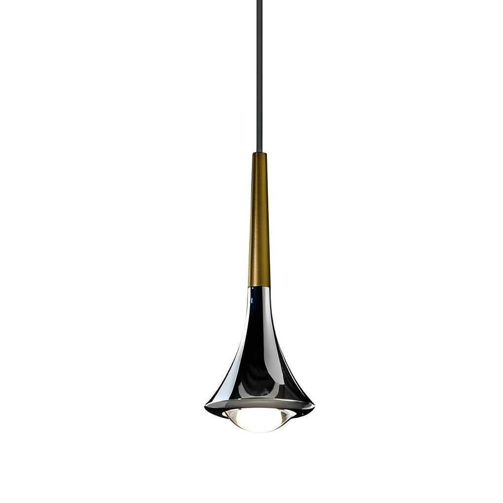 Lumenora LED Teardrop Pendant Light — Nordic Metal Ceiling Fixture