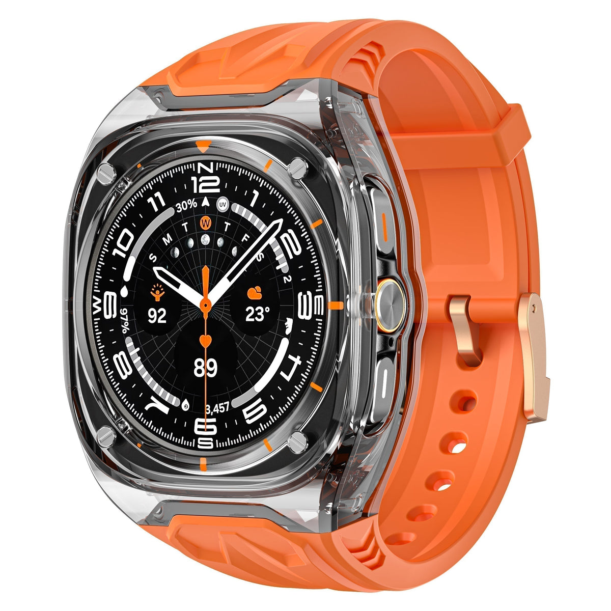 GlacierGuard Galaxy Watch7 Ultra Case — 47mm, Low-Profile Protective Shell