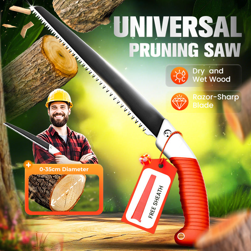 Universal Branch Saw | Sharp Pull Cutting Blade | Protective Cover Included | BranchMaster - Souliia