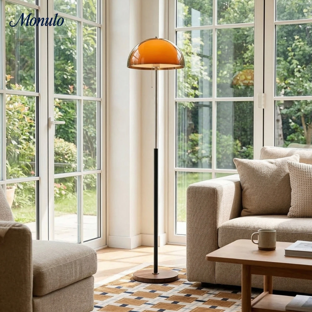Sunset Afterglow Modern Clean Line Floor Lamp Minimalist Standing Light for Bedroom and Lounge | Souliia