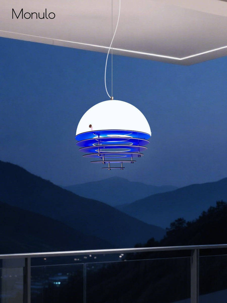 Sunset Pendelleuchte – Emotionale Stimmungsleuchte im Bauhaus-Design - AFTERGLOW S1 | Souliia