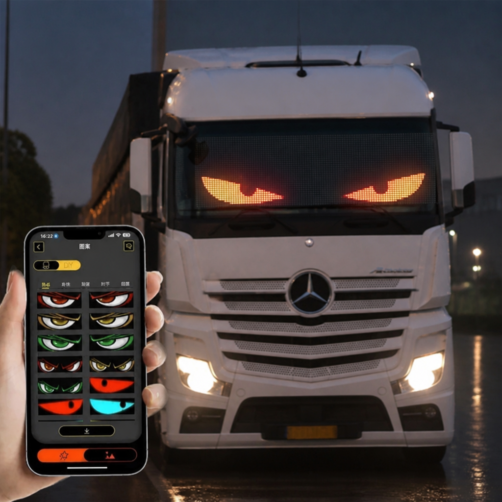 Vyzora Matrix LED Screen — Make Your Ride Impossible to Ignore, Anytime, Anywhere - Souliia