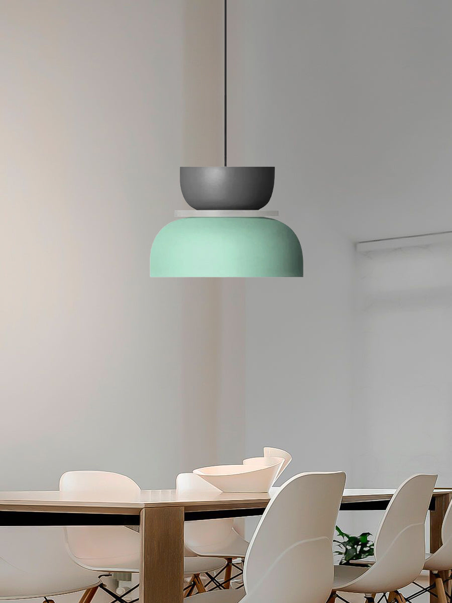 Macaron Acryl Bunte Schalenform Pendelleuchte | Souliia