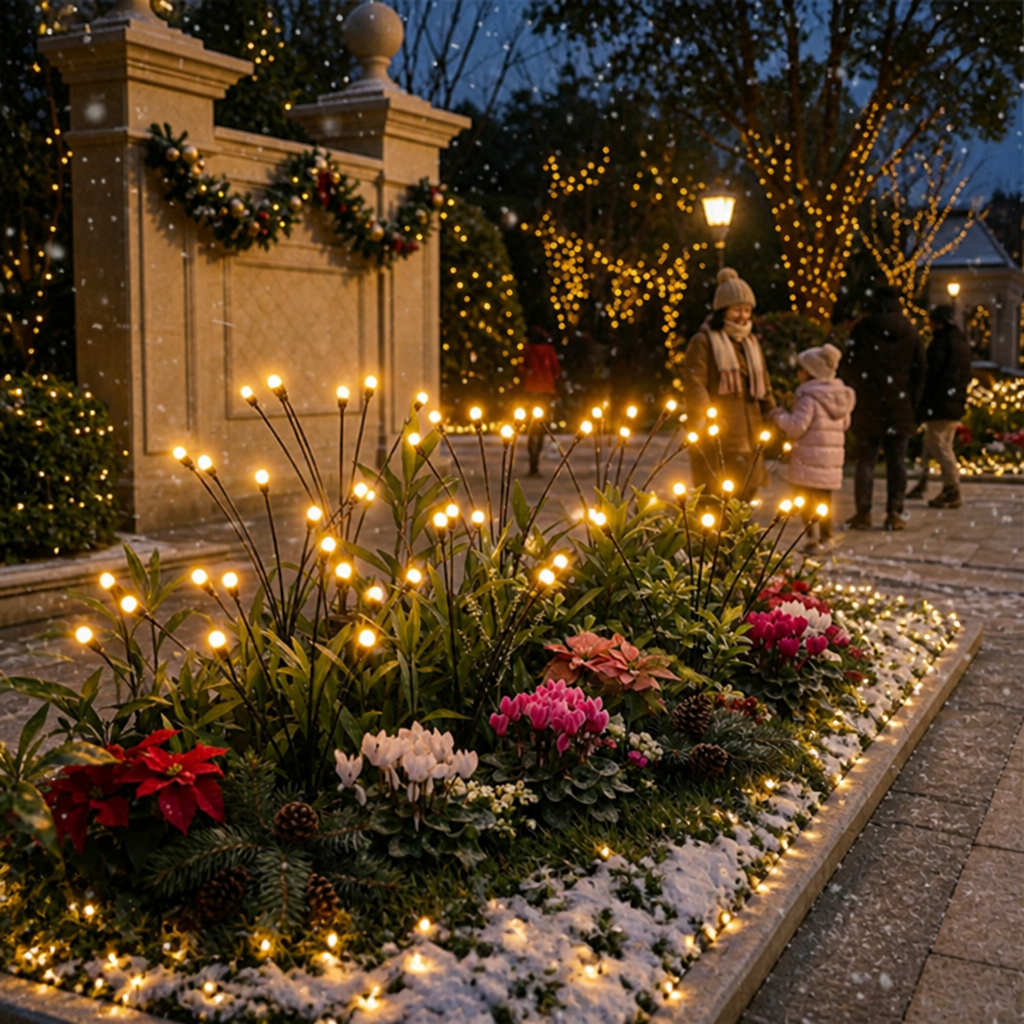 SereniBloom — Light Up Your Garden With a Soft, Swaying Firefly Glow - Souliia