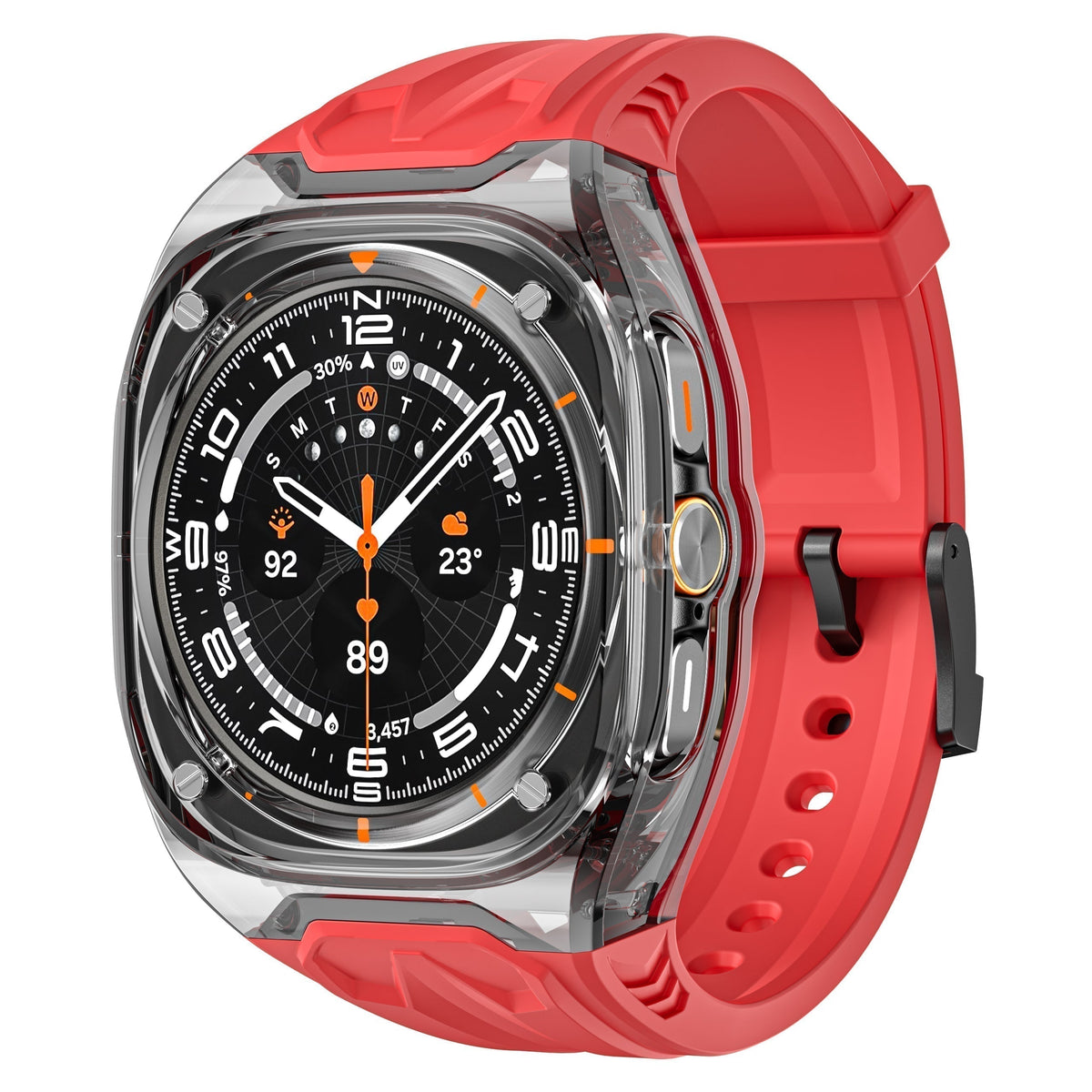 GlacierGuard Galaxy Watch7 Ultra Case — 47mm, Low-Profile Protective Shell