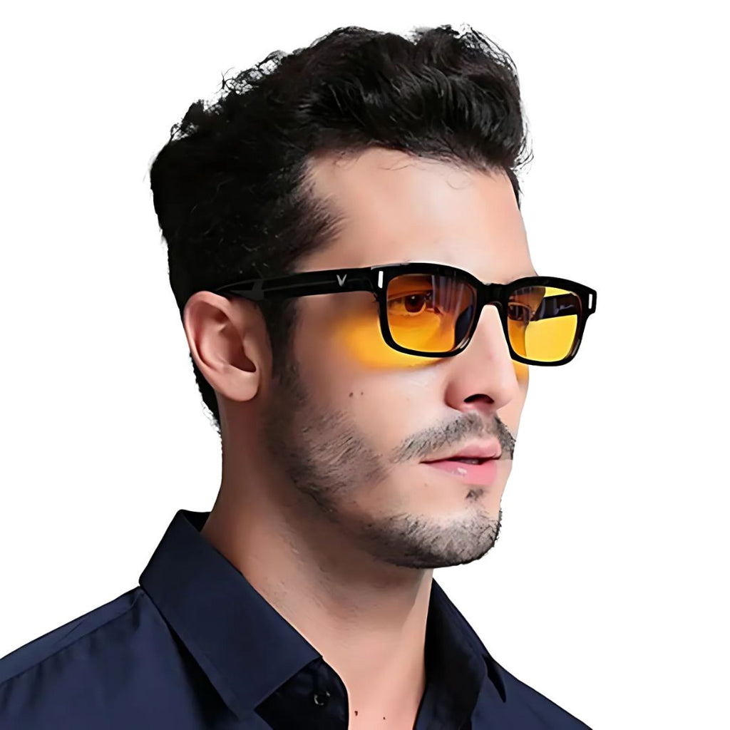 EyeShield Pro Blue Light Blocking Computer Glasses | With UV Protection - Reduces Eye Strain - Improves Sleep Quality - Relieves Eye Fatigue