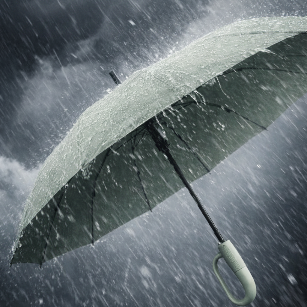 Winddichter Sturm-Regenschirm für extreme Wetterbedingungen - Souliia