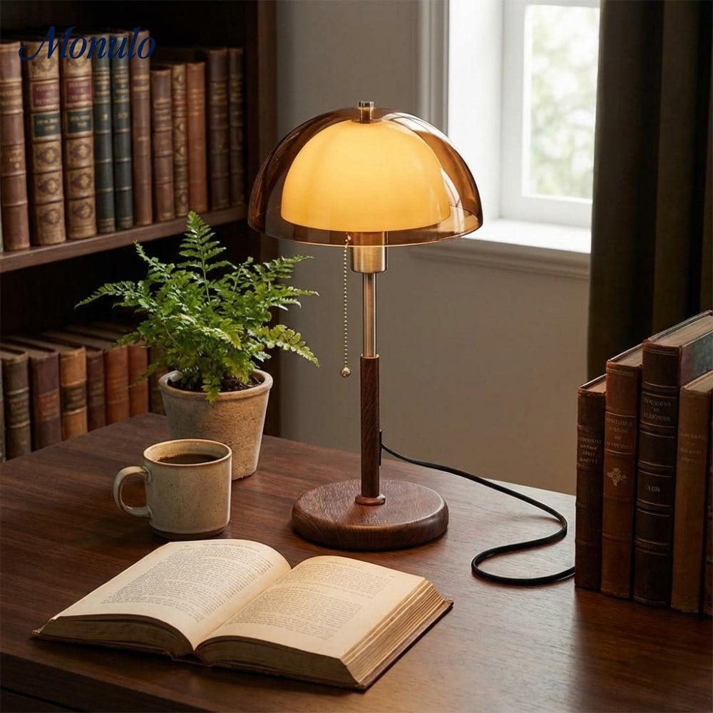 Sunset Afterglow Moderne Akzent-Tischlampe - Retro-Stil Lampe für Schlafzimmer oder Büro | Souliia