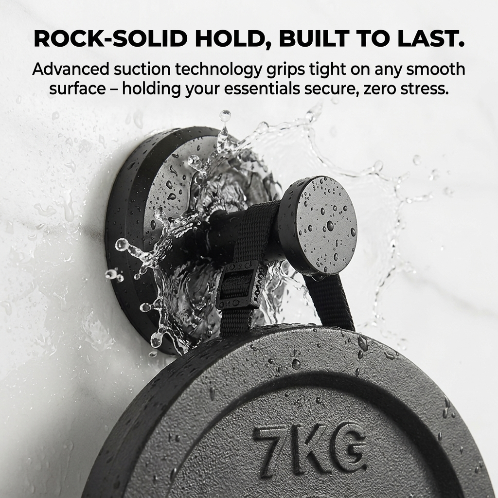 VibraGrip Hooks 4X — Transform Clutter into Instant, Stylish Order Without a Single Nail - Souliia