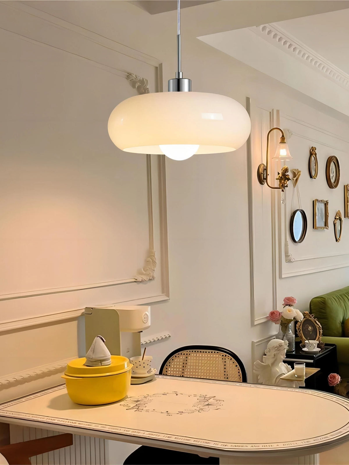 Nordic Metal Bauhaus Glass Pendant Lamp | Souliia
