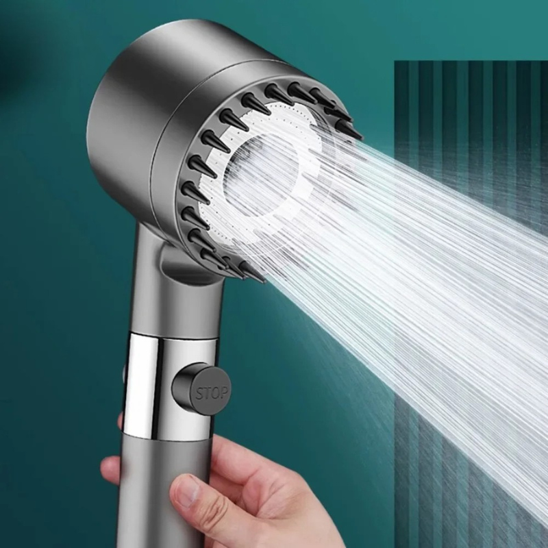 High-Pressure Water Filtering Shower Head — Advanced Filtration