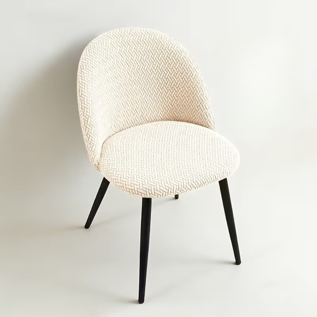 Flexora Modern Stretch Chair Covers — Elastic Hem, Fitted Design