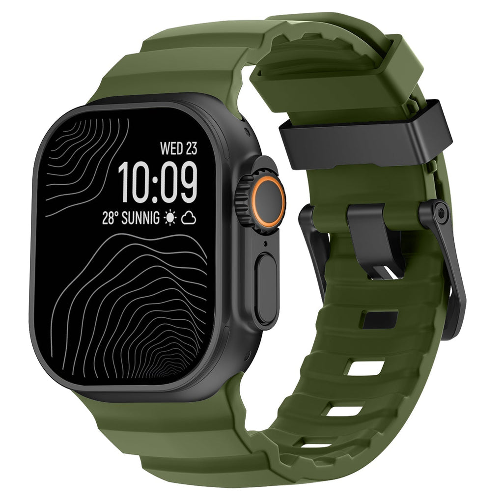 SummitFlex Silicone Strap for Apple Watch — High Tensile Strength Band