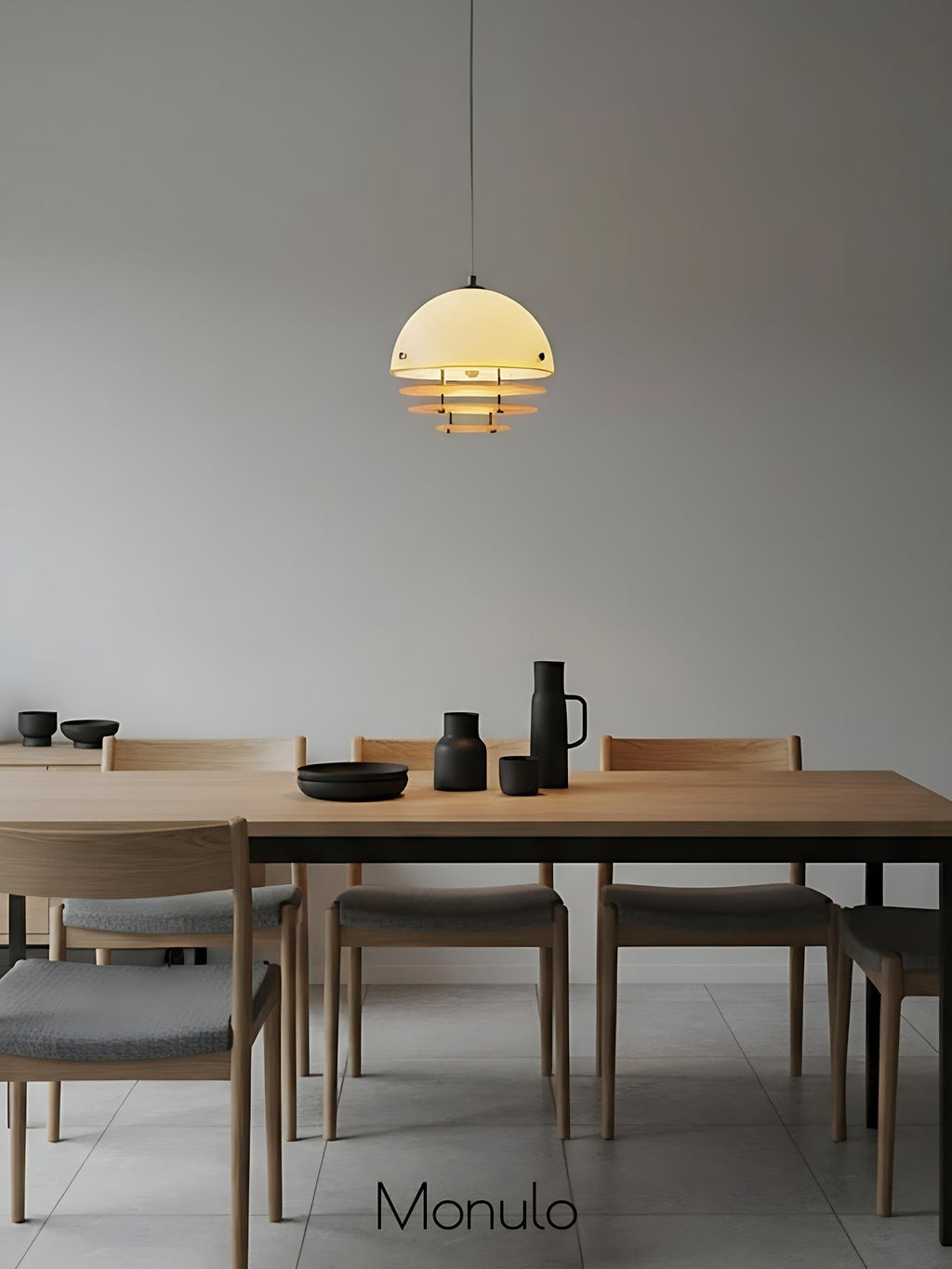 Sunset Pendelleuchte – Emotionale Stimmungsleuchte im Bauhaus-Design - AFTERGLOW S1 | Souliia
