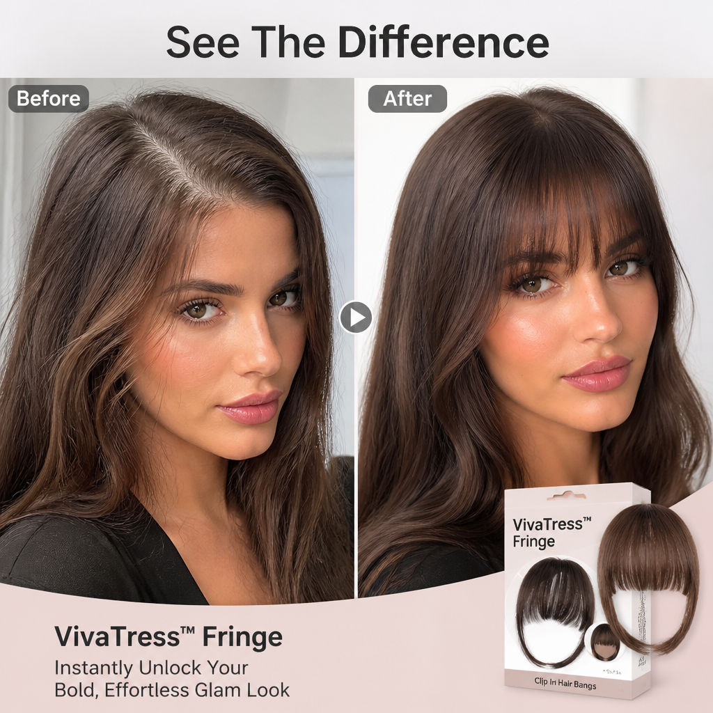 VivaTress Fringe — Instantly Unlock Your Bold, Effortless Glam Look - Souliia